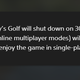 A screenshot of the warning seen on the site.